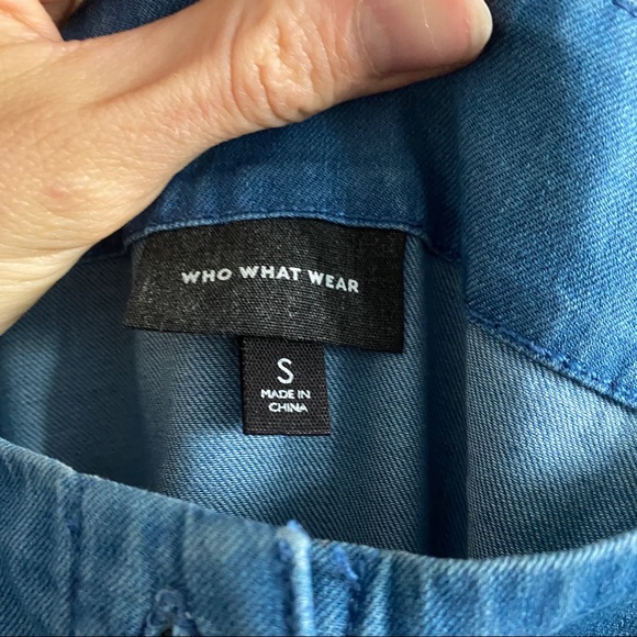 Who What Wear Jean dress, size small - Picture 4 of 4